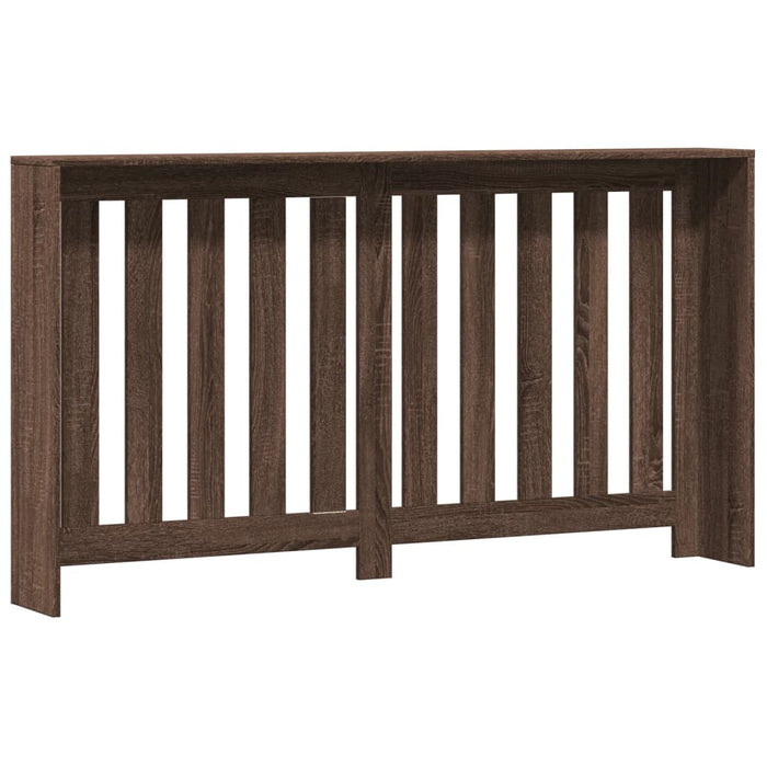 Copertura Termosifone Rovere Marrone 149x20x82cm in Multistrato