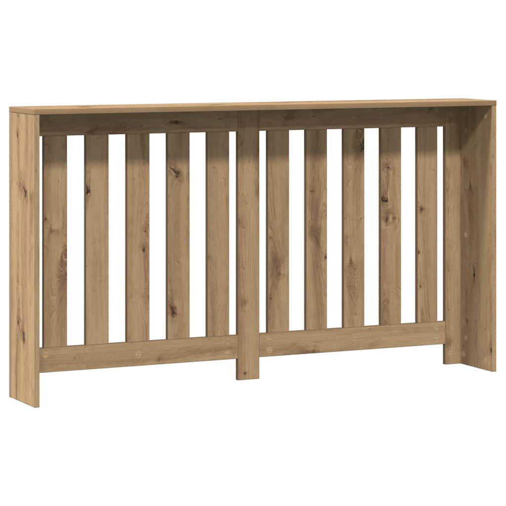 Copertura Termosifone Rovere Artigianale 149x20x82cm in Legno 852752