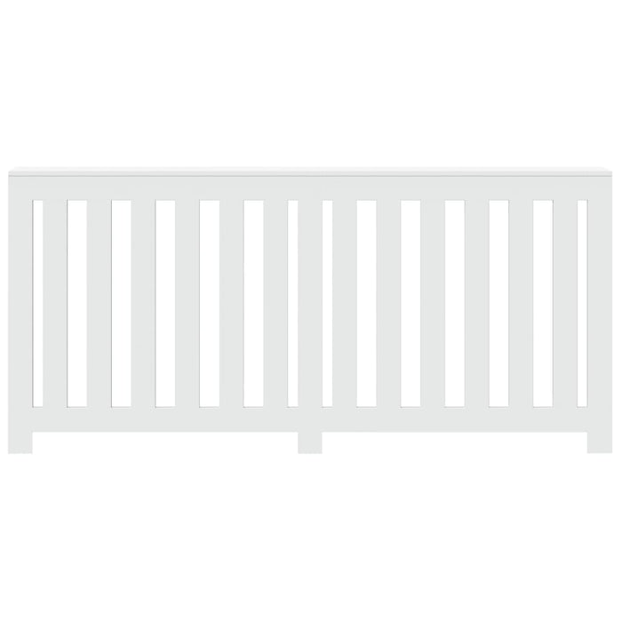 Copertura Termosifone Bianca 175x20x82 cm in Legno Multistrato