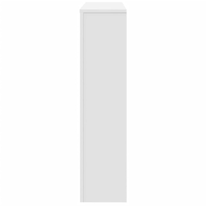 Copertura Termosifone Bianca 175x20x82 cm in Legno Multistrato