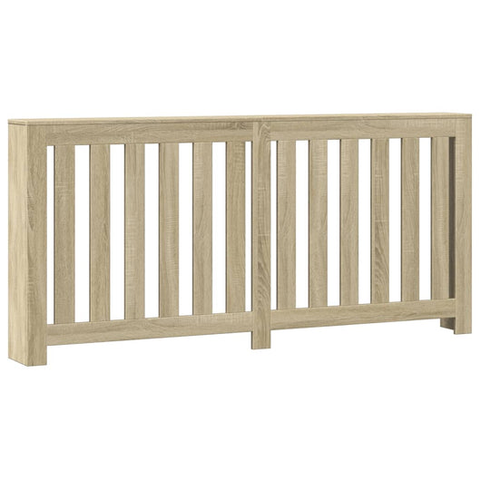 vidaXL Copertura Termosifone Rovere 175x20x82 cm in Legno Multistrato