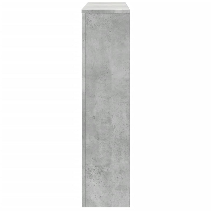 Copertura Termosifone Grigio Cemento 175x20x82cm in Multistrato 852756