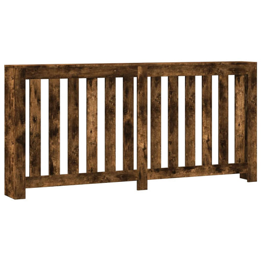vidaXL Copertura Termosifone Rovere Fumo 175x20x82cm Legno Multistrato
