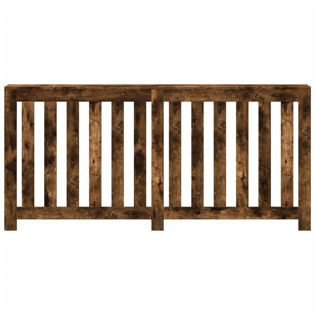 vidaXL Copertura Termosifone Rovere Fumo 175x20x82cm Legno Multistrato