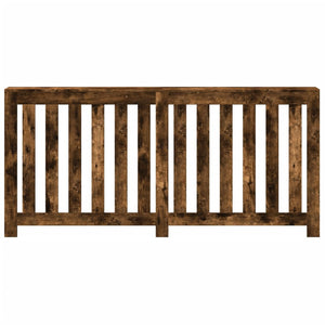 vidaXL Copertura Termosifone Rovere Fumo 175x20x82cm Legno Multistrato