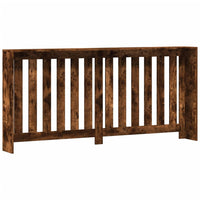 vidaXL Copertura Termosifone Rovere Fumo 175x20x82cm Legno Multistrato