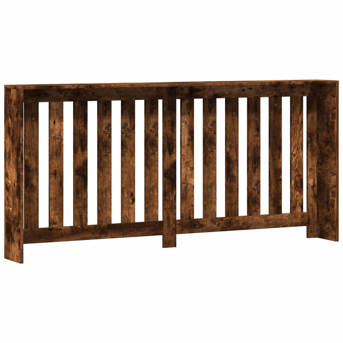 vidaXL Copertura Termosifone Rovere Fumo 175x20x82cm Legno Multistrato