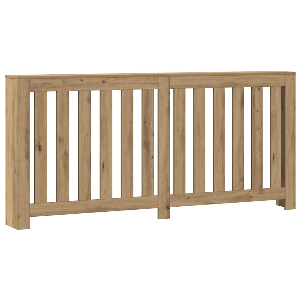 vidaXL Copertura Termosifone Rovere 175x20x82 cm in Legno Multistrato