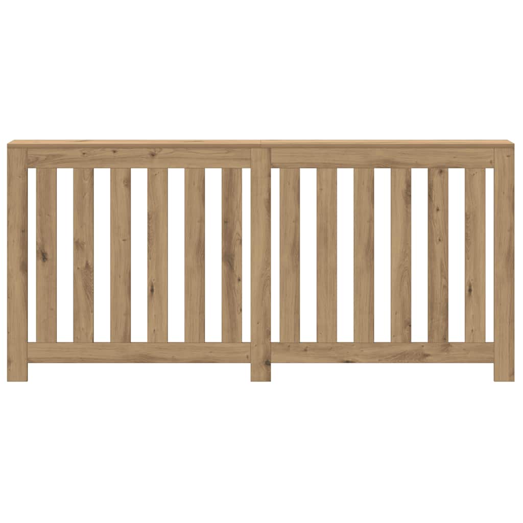 vidaXL Copertura Termosifone Rovere 175x20x82 cm in Legno Multistrato