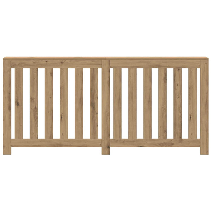 vidaXL Copertura Termosifone Rovere 175x20x82 cm in Legno Multistrato