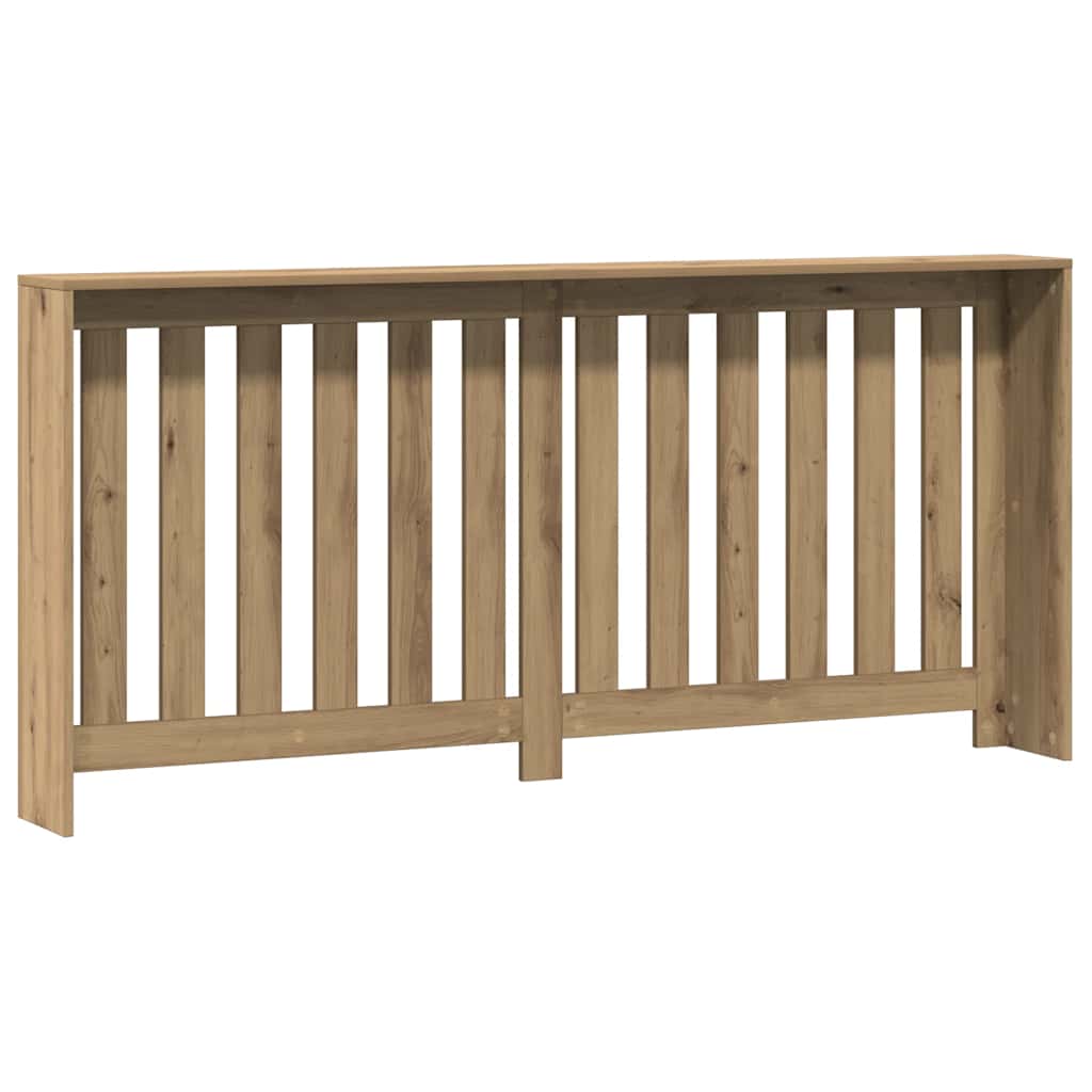 vidaXL Copertura Termosifone Rovere 175x20x82 cm in Legno Multistrato