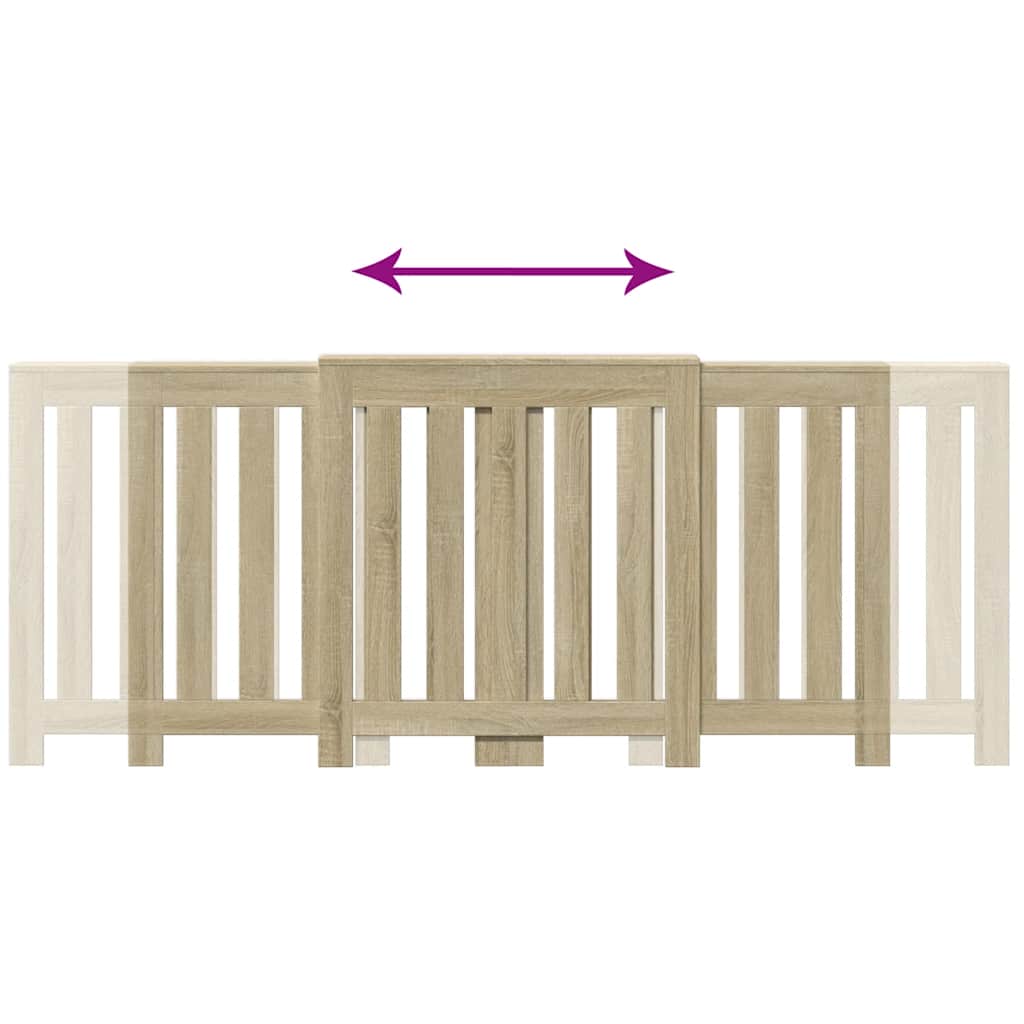 Copertura Termosifone Rovere Sonoma 205x21,5x83,5cm Multistrato 852764