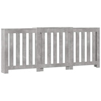 Copertura Termosifone Grigio Cemento 205x21,5x83,5 Multistrato