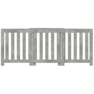 Copertura Termosifone Grigio Cemento 205x21,5x83,5 Multistrato