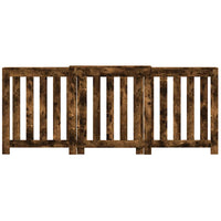 Copertura Termosifone Rovere Fumo 205x21,5x83,5cm Multistrato 852766