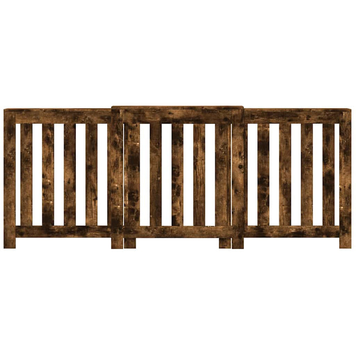 Copertura Termosifone Rovere Fumo 205x21,5x83,5cm Multistrato 852766