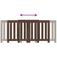 vidaXL Copertura Termosifone Rovere Marrone 205x21,5x83,5 Multistrato