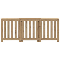 Copertura Termosifone Rovere Artigianale 205x21,5x83,5 cm Legno 852770