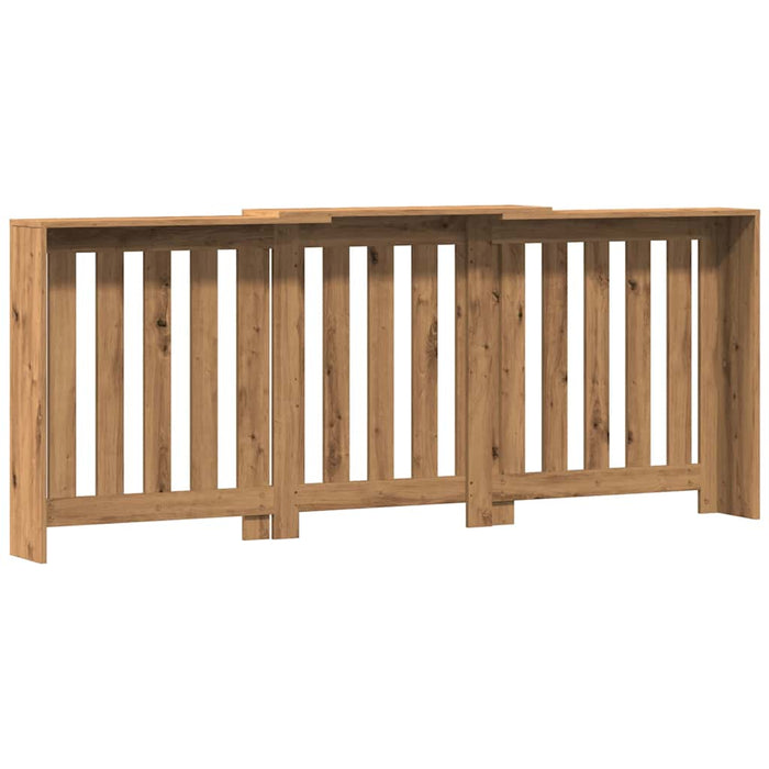 Copertura Termosifone Rovere Artigianale 205x21,5x83,5 cm Legno