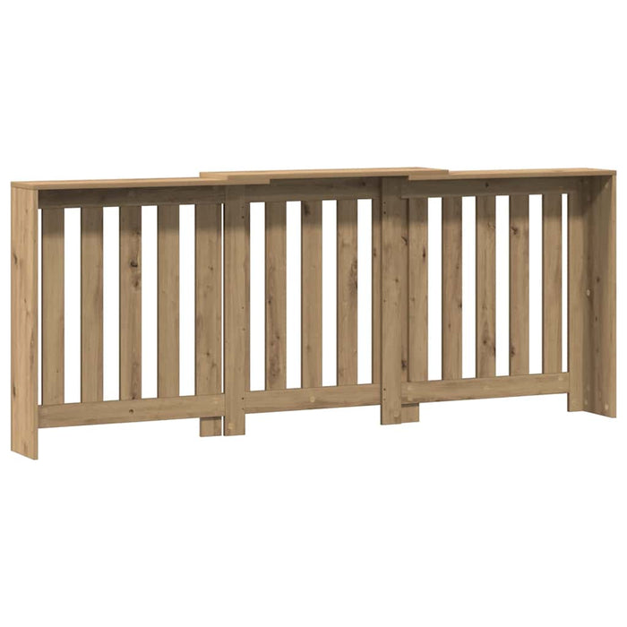 Copertura Termosifone Rovere Artigianale 205x21,5x83,5 cm Legno 852770