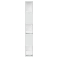 Libreria 5 Ripiani Bianca 80,5x23,5x162,5cm Legno Multistrato 852771
