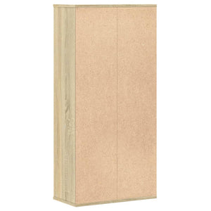 Libreria Rovere Sonoma 50x25x105 cm in Legno Multistrato 852791