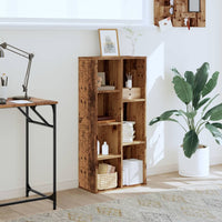 vidaXL Libreria Legno Antico 50x25x105 cm in Legno Multistrato