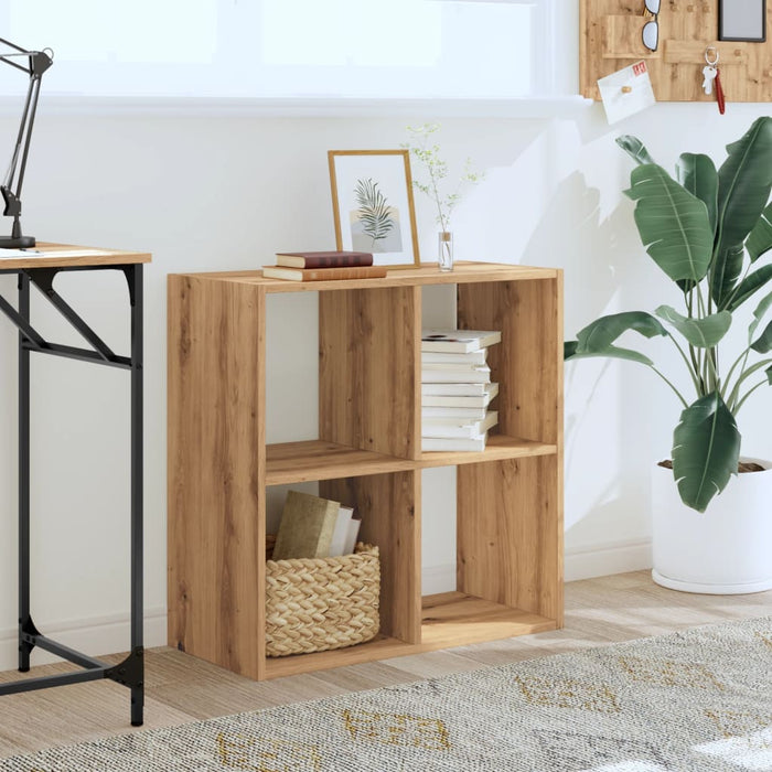 Libreria Legno Artigianale 68,5x32x68,5 cm in Legno Multistrato 852833