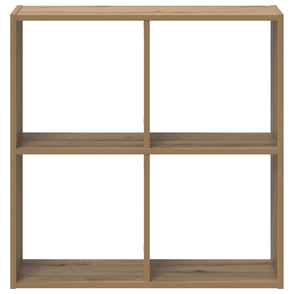 Libreria Legno Artigianale 68,5x32x68,5 cm in Legno Multistrato 852833