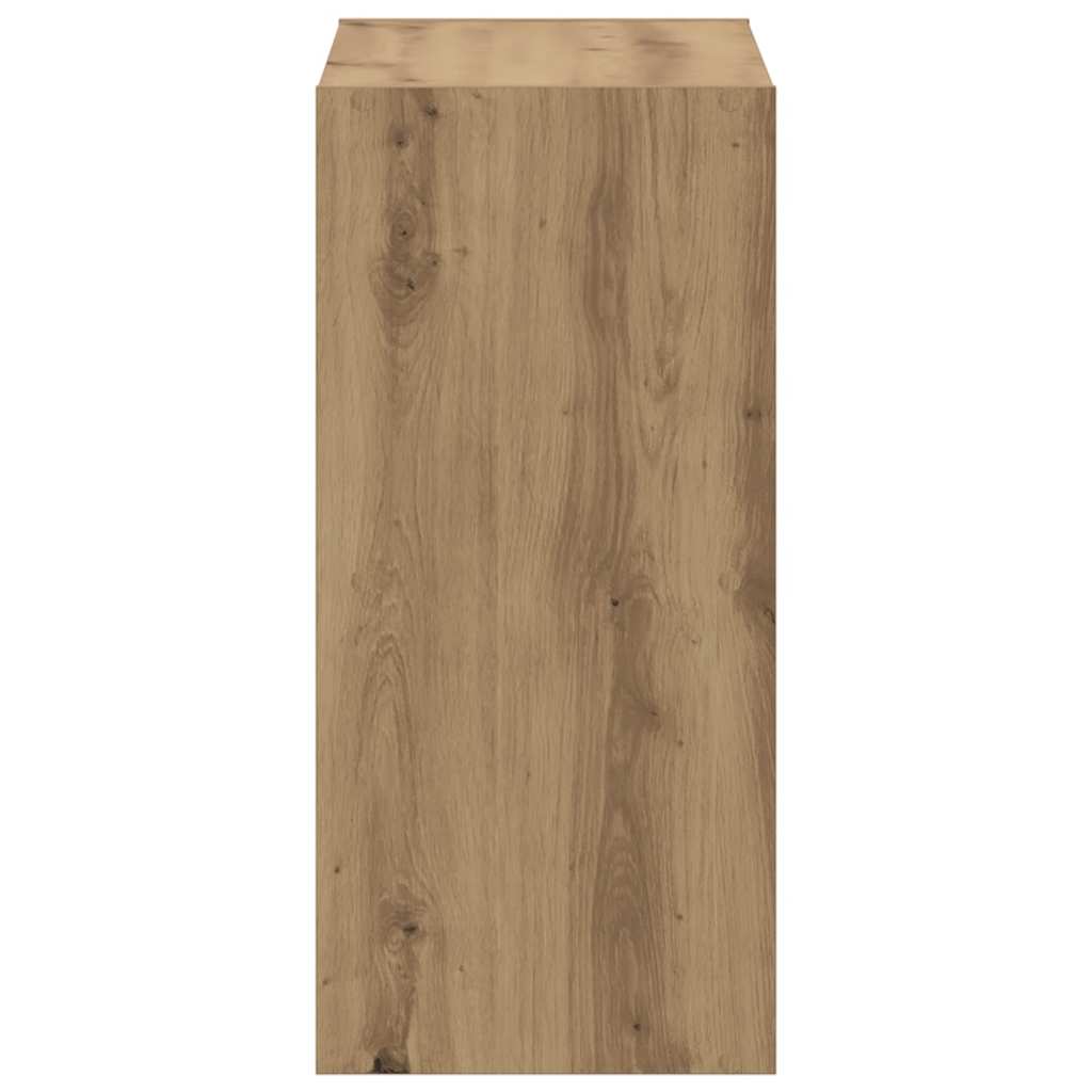 Libreria Legno Artigianale 68,5x32x68,5 cm in Legno Multistrato 852833