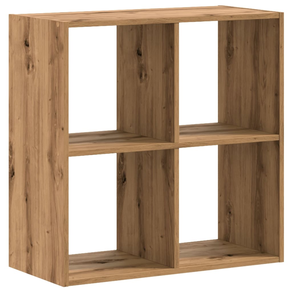 Libreria Legno Artigianale 68,5x32x68,5 cm in Legno Multistrato 852833