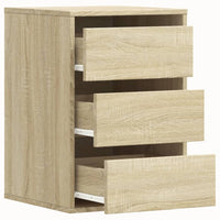 Cassettiera Angolare Rovere Sonoma 40x41x58cm Legno Multistrato 852836