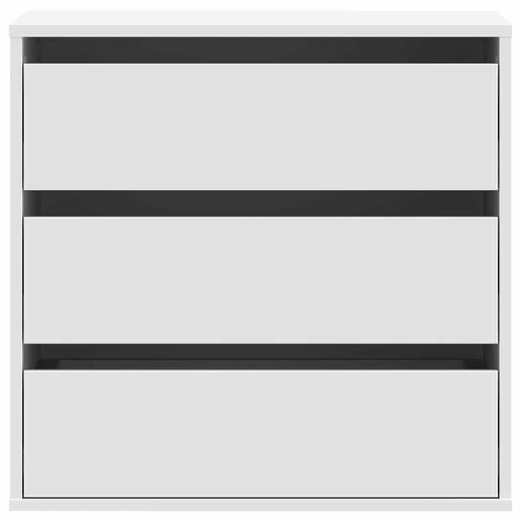 Cassettiera Bianca 60x41x58 cm in Legno Multistrato 852843