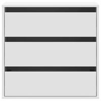 Cassettiera Bianca 60x41x58 cm in Legno Multistrato 852843