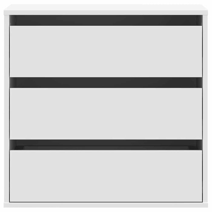 Cassettiera Bianca 60x41x58 cm in Legno Multistrato 852843