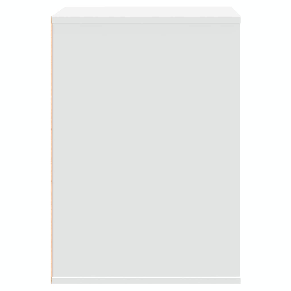 Cassettiera Bianca 60x41x58 cm in Legno Multistrato 852843