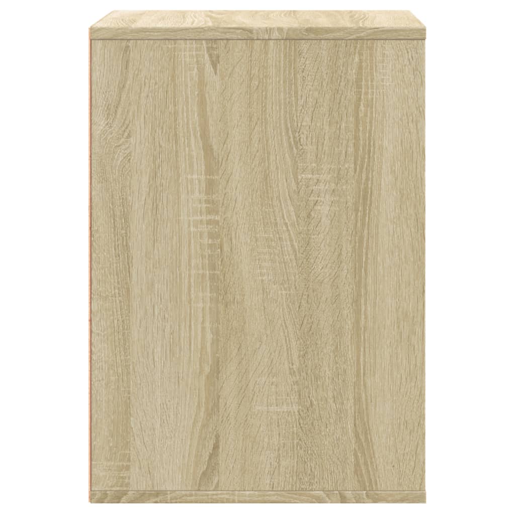 Cassettiera Angolare Rovere Sonoma 60x41x58cm Legno Multistrato 852845