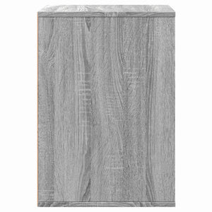 Cassettiera Angolare Grigio Sonoma 60x41x58cm Legno Multistrato 852848