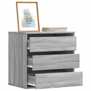 Cassettiera Angolare Grigio Sonoma 60x41x58cm Legno Multistrato 852848