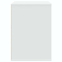 Cassettiera Bianca 80x41x58 cm in Legno Multistrato 852852