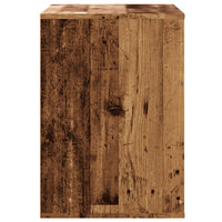 Cassettiera Angolare Legno Antico 80x41x58 cm Legno Multistrato 852859