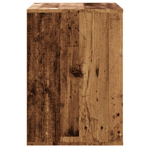Cassettiera Angolare Legno Antico 80x41x58 cm Legno Multistrato 852859