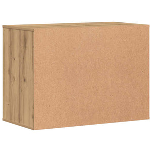 Cassettiera Angolare Rovere Artigianale 80x41x58cm Multistrato 852860