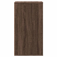Cassettiera Angolo Rovere Marrone 40x41x76cm Legno Multistrato 852867