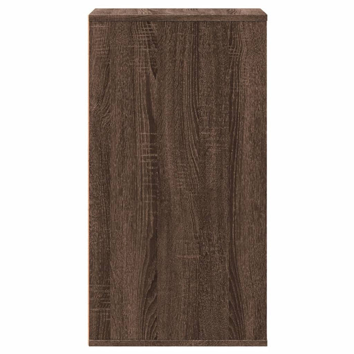 Cassettiera Angolo Rovere Marrone 40x41x76cm Legno Multistrato 852867