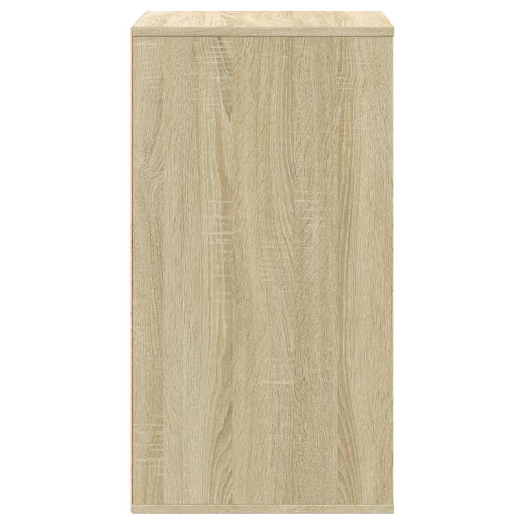 vidaXL Cassettiera Angolare Rovere Sonoma 60x41x76cm Legno Multistrato