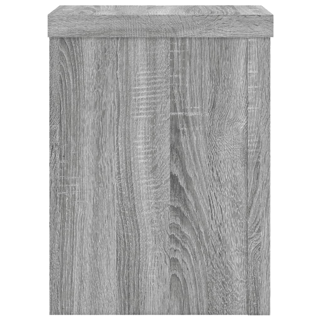 Portavasi per fiori set di 2 pezzi in legno ingegnerizzato Sonoma grigio 02_0045361
