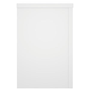 Supporti per Piante 2 pz Bianchi 20x20x30 cm Legno Multistrato 852897