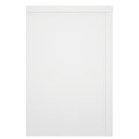 Supporti per Piante 2 pz Bianchi 20x20x30 cm Legno Multistrato