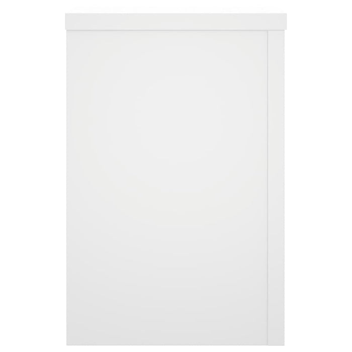 Supporti per Piante 2 pz Bianchi 20x20x30 cm Legno Multistrato